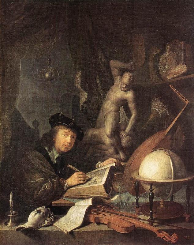 Painter in his Studio dafg, DOU, Gerrit